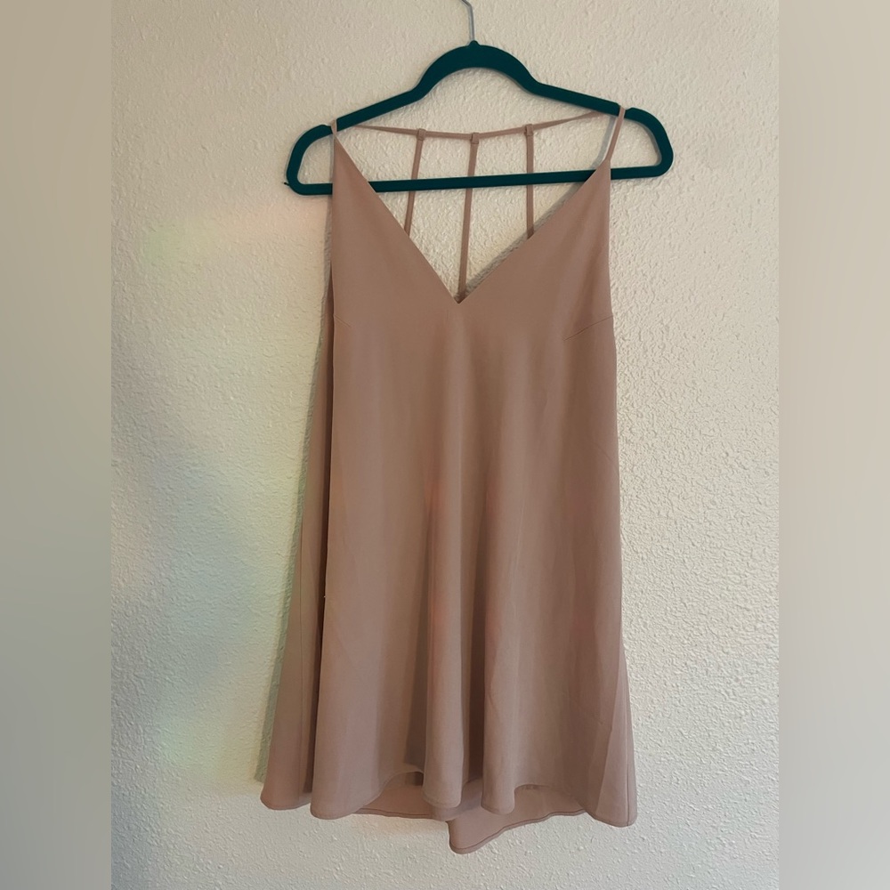 Tobi Blush Pink Strappy Dress